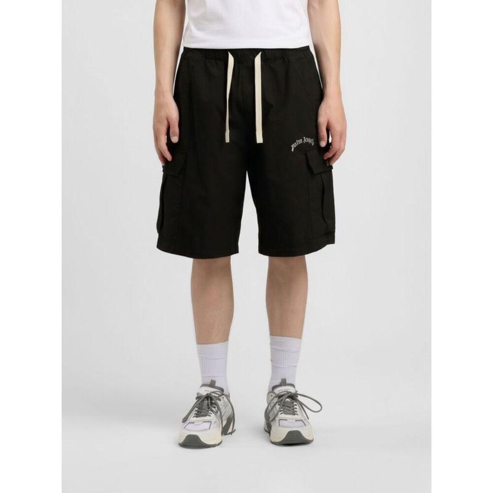 Palm Angels Shorts Men Black
